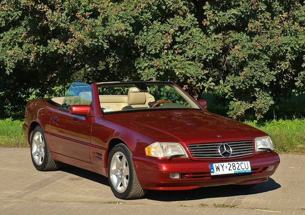 Mercedes-Benz SL cena 80000 przebieg: 115000, rok produkcji 1997 z Warszawa małe 781